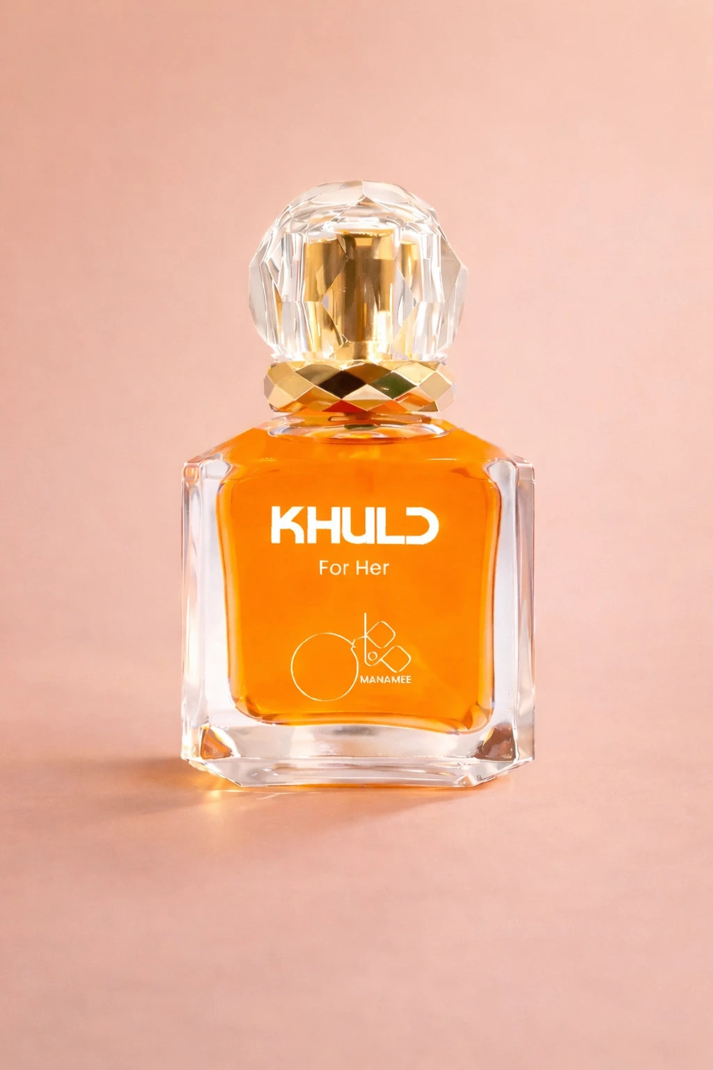 KHULD luxury perfume for women with vanilla amber and white floral notes